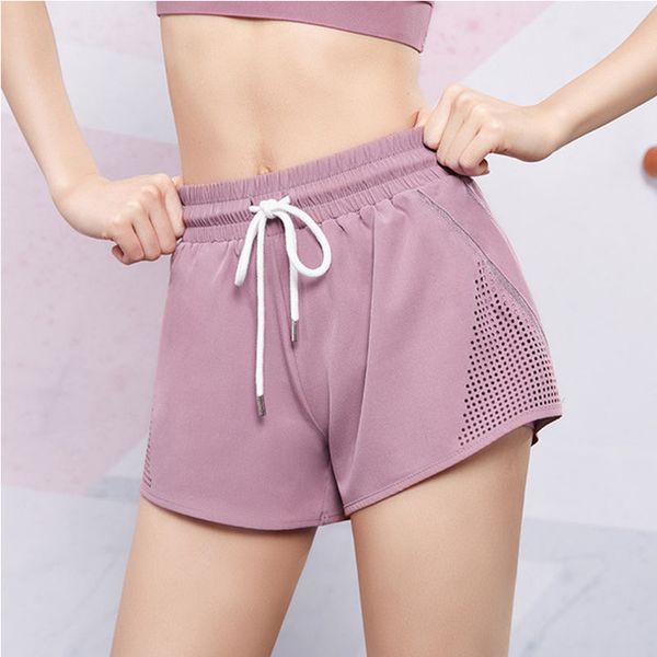 yoga outfits shorts solid color anti-glare thin section loose mesh breathable ladies fitness high elastic running, White;red
yoga outfits shorts solid color anti-glare thin section loose mesh breathable ladies fitness high elastic running, White;red