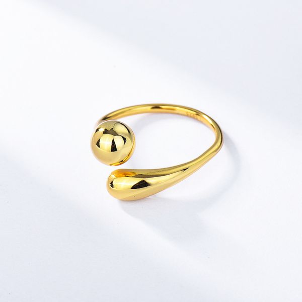 new simple retro personality punk 925 sterling silver ring opening index finger ring european and american fashion accessories, Golden;silver
new simple retro personality punk 925 sterling silver ring opening index finger ring european and american fashion accessories, Golden;silver
