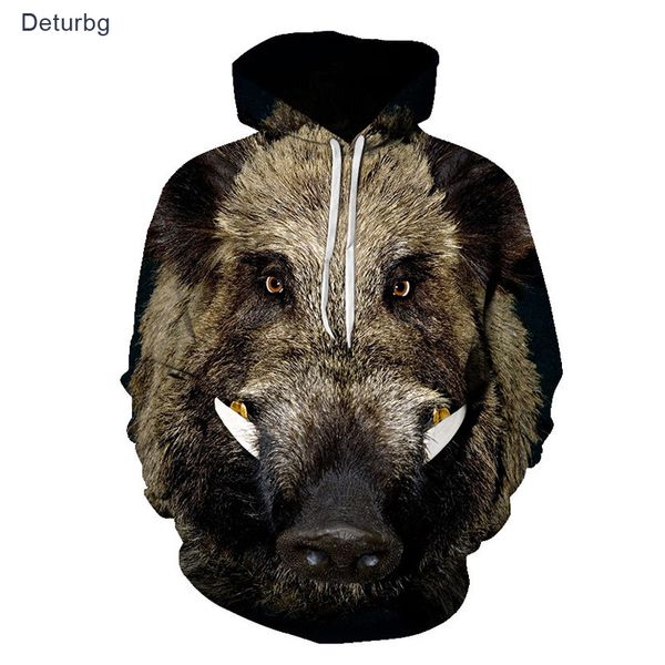 man funny wild boar hoodies mens 3d sweatshirt harajuku hoody tracksuit 3d animal full printed coat casual hooded pullover wy30, Black
man funny wild boar hoodies mens 3d sweatshirt harajuku hoody tracksuit 3d animal full printed coat casual hooded pullover wy30, Black