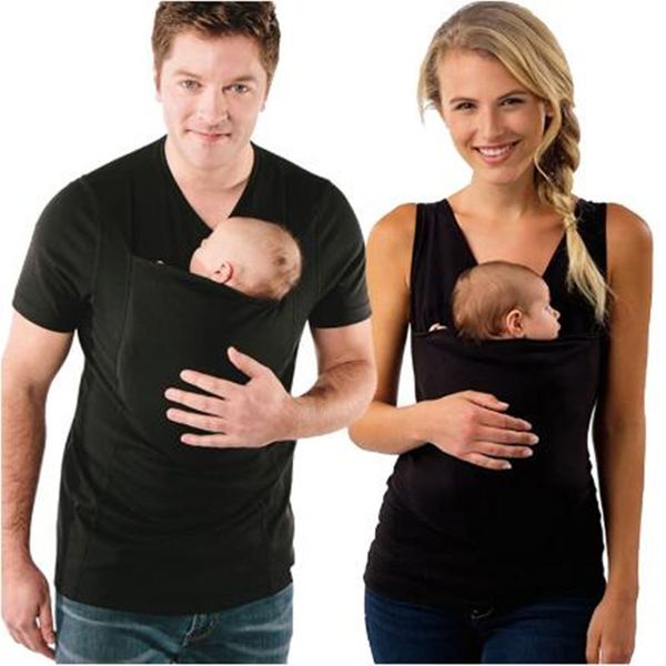 meternity multifunction plus size carrier vest clothing kangaroo t-shirt father mother with baby kangaroo big pocket tank, Red;brown
meternity multifunction plus size carrier vest clothing kangaroo t-shirt father mother with baby kangaroo big pocket tank, Red;brown