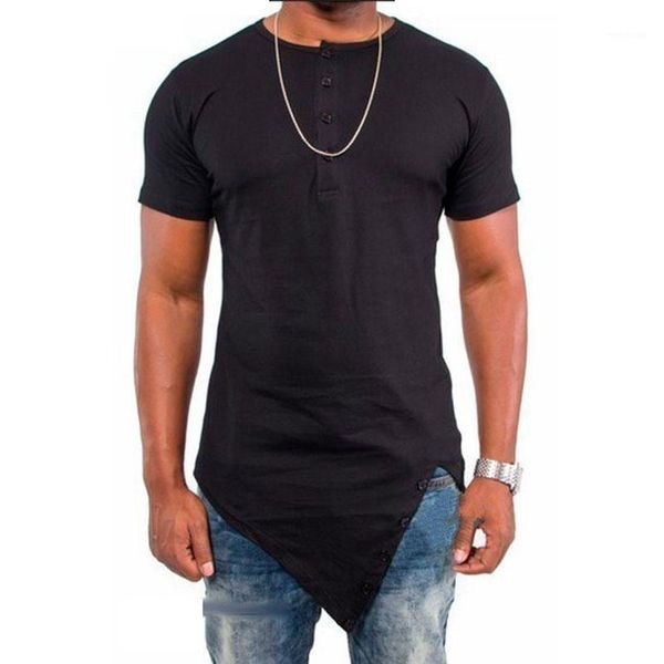 solid tshirt casual mens crew neck irregular tees fashion loose mens tees summer mens designer, White;black
solid tshirt casual mens crew neck irregular tees fashion loose mens tees summer mens designer, White;black