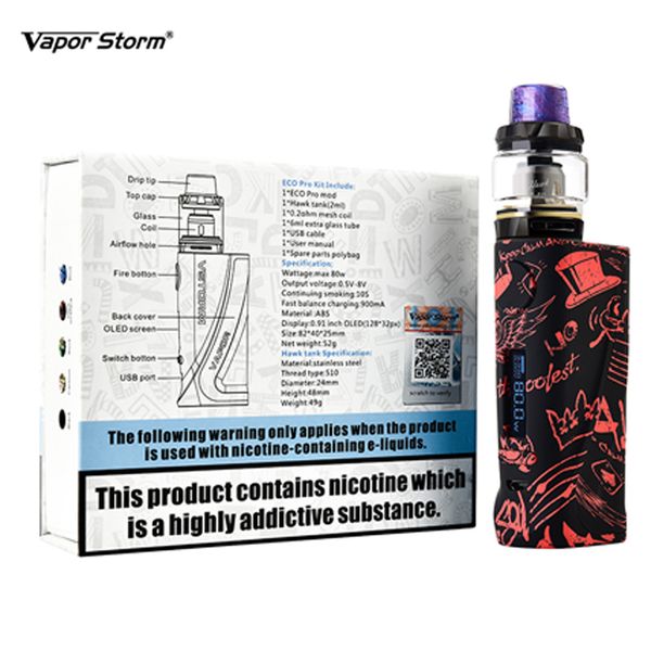 storm 80w dhl pro e 18650 hawk tank starter kit for mod color eco abs cigarettes mod vape box battery vapor graffiti tbqaf
storm 80w dhl pro e 18650 hawk tank starter kit for mod color eco abs cigarettes mod vape box battery vapor graffiti tbqaf