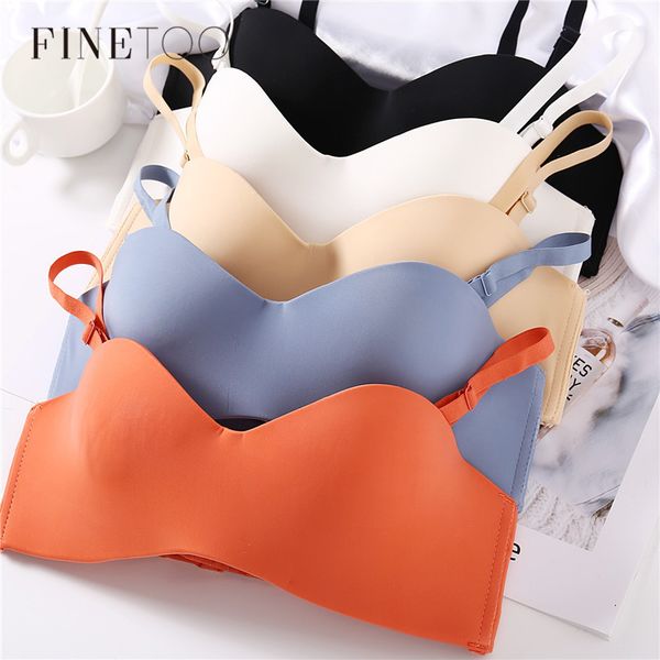 finetoo seamless bras for women bra 1/2 wireless brassiere female lingerie a b cup remove strap underwear intimates, Red;black
finetoo seamless bras for women bra 1/2 wireless brassiere female lingerie a b cup remove strap underwear intimates, Red;black