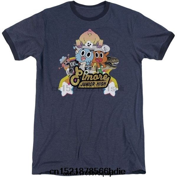 2019 funny t shirt men novelty tshirt amazing world of gumball elmore junior high ringer t-shirt
2019 funny t shirt men novelty tshirt amazing world of gumball elmore junior high ringer t-shirt