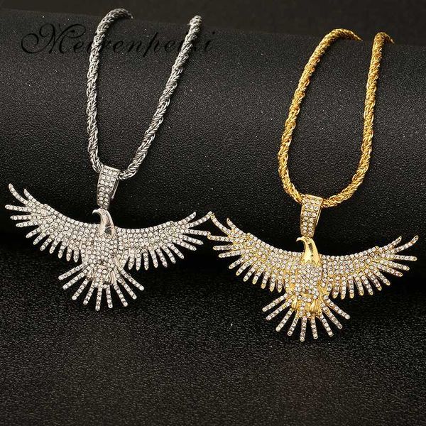 rock hip hop stainless steel eagle hawk pendants necklaces for men rapper jewelry gold silver color
rock hip hop stainless steel eagle hawk pendants necklaces for men rapper jewelry gold silver color