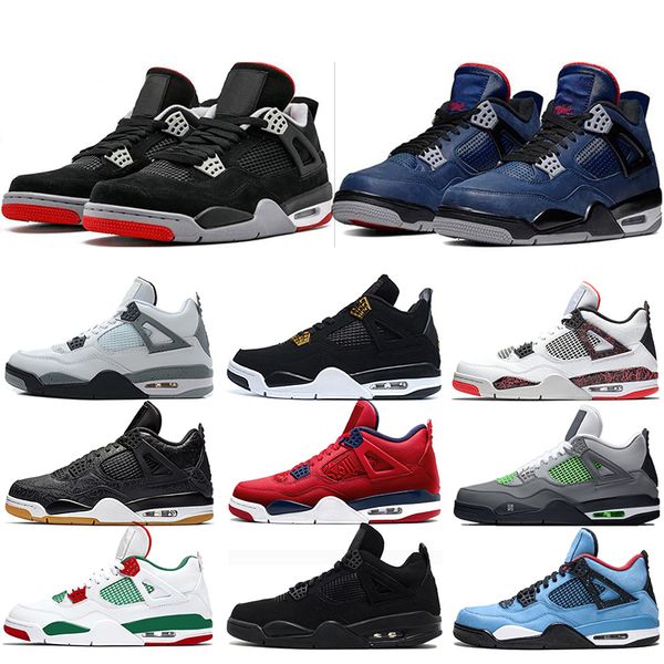 4 new bred 4s mens basketball shoes what the cool grey white cement royalty men sports sneakers size 40-47 drop shipping
4 new bred 4s mens basketball shoes what the cool grey white cement royalty men sports sneakers size 40-47 drop shipping