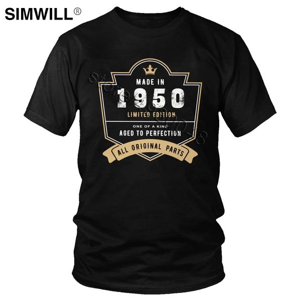 men's made in 1950 limited edition all original parts t shirt unique father's birthday gift tee short sleeves cotton t-shirt
men's made in 1950 limited edition all original parts t shirt unique father's birthday gift tee short sleeves cotton t-shirt