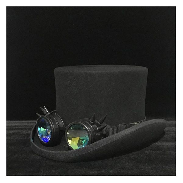 wide brim hats steampunk hat women men 100% wool steam punk gear millinery fedora goggles party cosplay cap s m xl, Blue;gray
wide brim hats steampunk hat women men 100% wool steam punk gear millinery fedora goggles party cosplay cap s m xl, Blue;gray