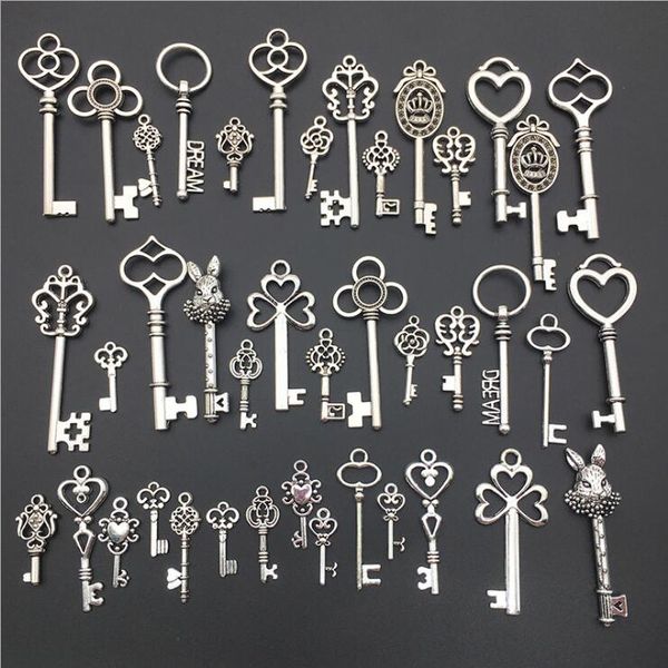 vintage ancient bronze and antique silver hand charms key pendants mixed lot punk diy jewelry accessories fitting set, Bronze;silver
vintage ancient bronze and antique silver hand charms key pendants mixed lot punk diy jewelry accessories fitting set, Bronze;silver
