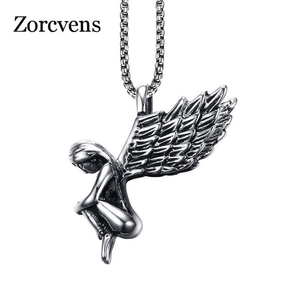pendant necklaces modyle men angel stainless steel choker fashion jewelry gold-color silver color-color gift
pendant necklaces modyle men angel stainless steel choker fashion jewelry gold-color silver color-color gift