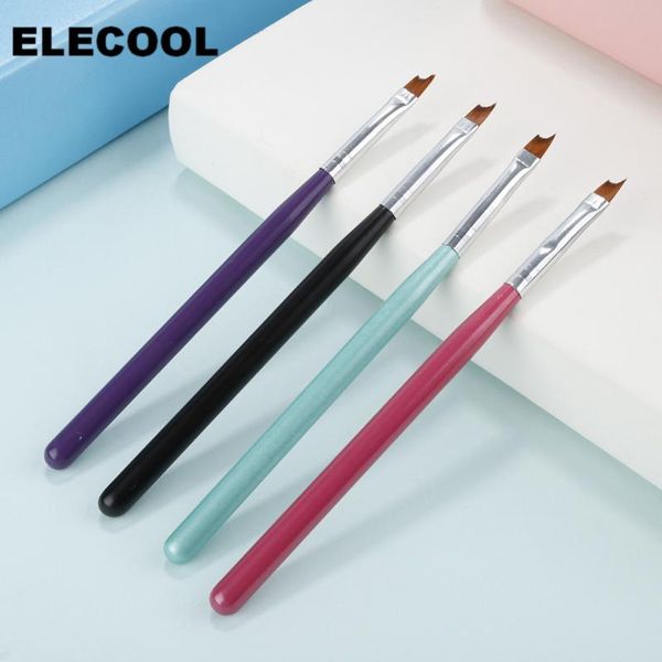 elecool 3 color nail brush manicure uv gel brush pen nail half moon light therapy pen wood handle manicure dotting art tool, Yellow
elecool 3 color nail brush manicure uv gel brush pen nail half moon light therapy pen wood handle manicure dotting art tool, Yellow