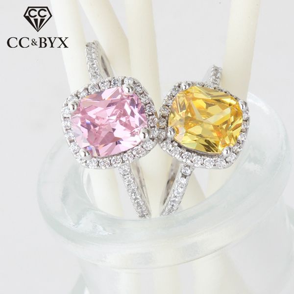cluster rings for women 925 silver bridal wedding cubic zirconia rectangle pink/yellow stone engagement ring bijoux femme 596, Golden;silver
cluster rings for women 925 silver bridal wedding cubic zirconia rectangle pink/yellow stone engagement ring bijoux femme 596, Golden;silver