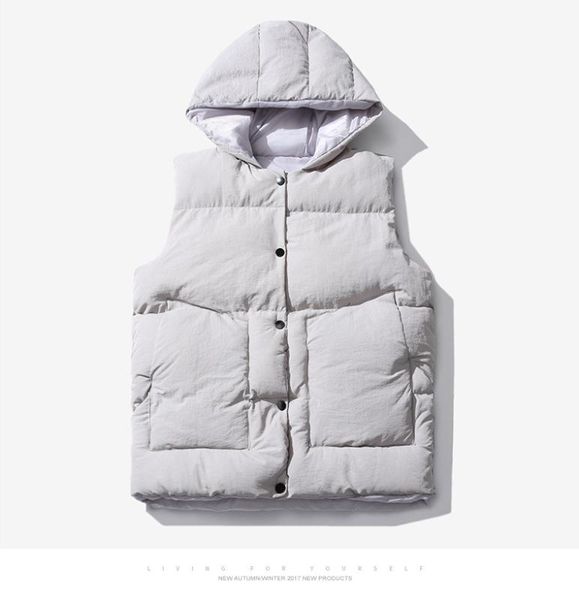 men m-3xl parka hooded vest winter autumn new thick warm casual windbreaker baggy padded outerwear waistcoat sleeveless jacket, Black;white
men m-3xl parka hooded vest winter autumn new thick warm casual windbreaker baggy padded outerwear waistcoat sleeveless jacket, Black;white