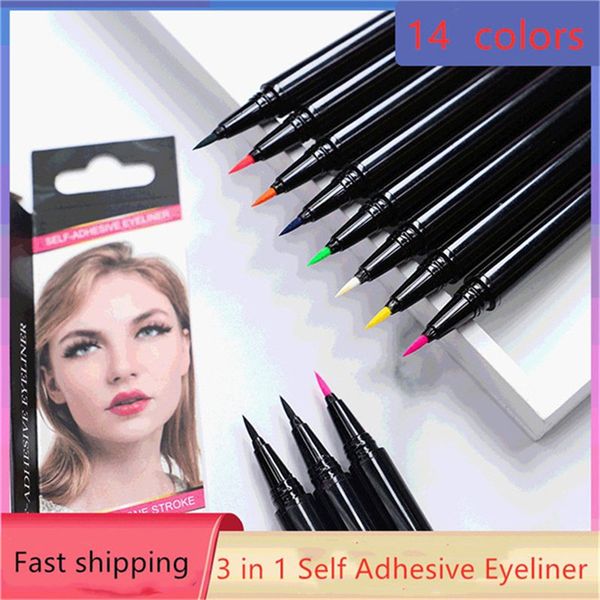 14 colors self adhesive eyeliner no need glue and it can wear magnet eyelashes and normal eyelashes makeup tools dhl free
14 colors self adhesive eyeliner no need glue and it can wear magnet eyelashes and normal eyelashes makeup tools dhl free