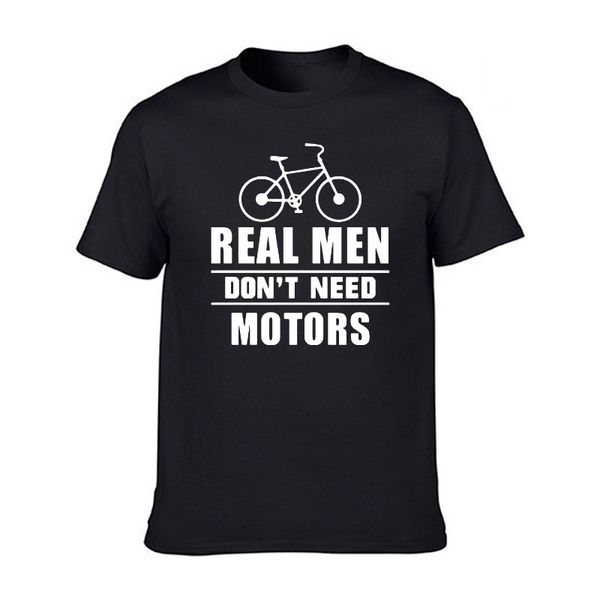 new summer style real men don't need motors t-shirt funny gift bicycle t shirt men is my bike okay short sleeve cotton tees
new summer style real men don't need motors t-shirt funny gift bicycle t shirt men is my bike okay short sleeve cotton tees
