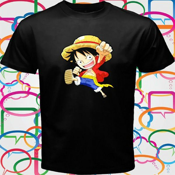 one piece monkey d luffy chibi anime men's black t-shirt size s to 3xl wholesale tee custom environtal printed tshirt cheap
one piece monkey d luffy chibi anime men's black t-shirt size s to 3xl wholesale tee custom environtal printed tshirt cheap