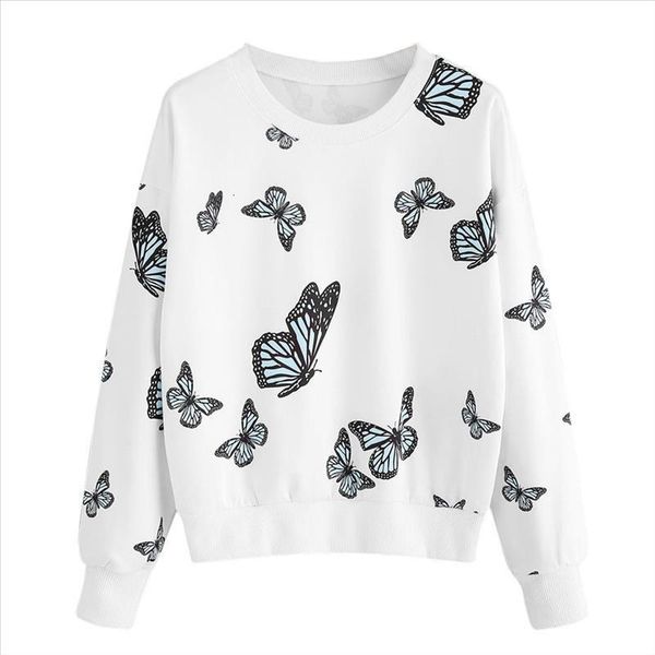 fashion women casual simple swatshirt butterfly printing long sleeve comfortable solid color soft chic blouse top, Black
fashion women casual simple swatshirt butterfly printing long sleeve comfortable solid color soft chic blouse top, Black