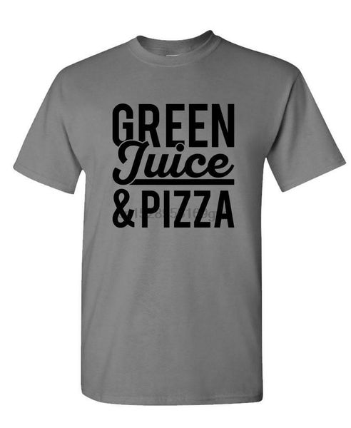 green juice and pizza - cotton t-shirt tee shirt
green juice and pizza - cotton t-shirt tee shirt