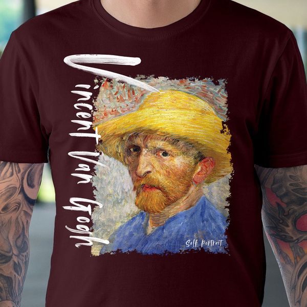 mens t-shirt vincent van gogh self-portrait with straw hat xs~4x arteesty 762931474038
mens t-shirt vincent van gogh self-portrait with straw hat xs~4x arteesty 762931474038