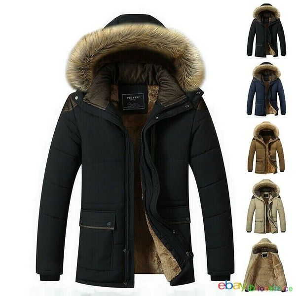 men warm winter thick fur collar hood with a velvet jacket jacket with a fat ace-0008, Black
men warm winter thick fur collar hood with a velvet jacket jacket with a fat ace-0008, Black