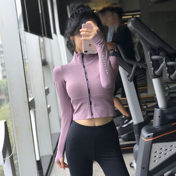 tight-fitting slim sports short workout clothes women's long-sleeved running yoga jacket quick-drying t-shirt, Black;blue
tight-fitting slim sports short workout clothes women's long-sleeved running yoga jacket quick-drying t-shirt, Black;blue