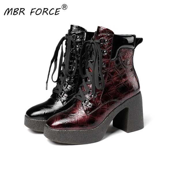 mbr force 2020 new patent leather british short ankle boots lace up ladies fashion round toe zipper shoes ladies wine red, Black
mbr force 2020 new patent leather british short ankle boots lace up ladies fashion round toe zipper shoes ladies wine red, Black