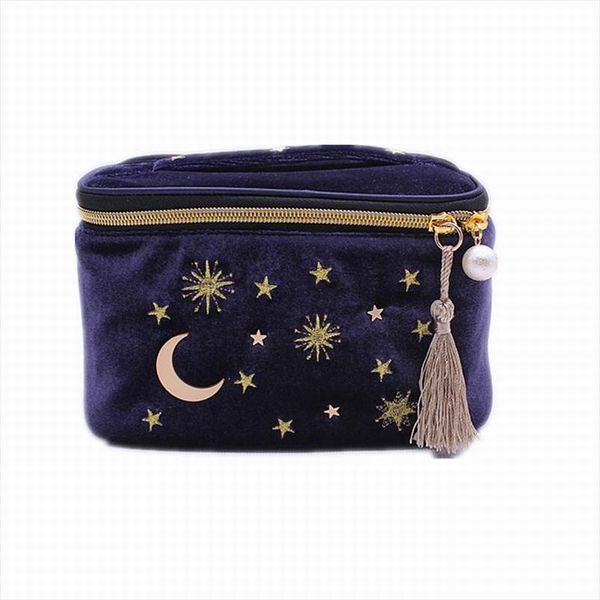 2019 new cute star embroidered velvet cosmetic bag travel fashion women cosmetics makeup bag large capacity women wash bag
2019 new cute star embroidered velvet cosmetic bag travel fashion women cosmetics makeup bag large capacity women wash bag