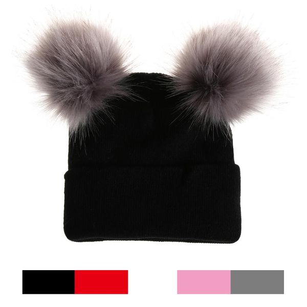 1 pc double fur ball warm hat fur beanies winter skullies double layer knitted cap beanies hat, Blue;gray
1 pc double fur ball warm hat fur beanies winter skullies double layer knitted cap beanies hat, Blue;gray
