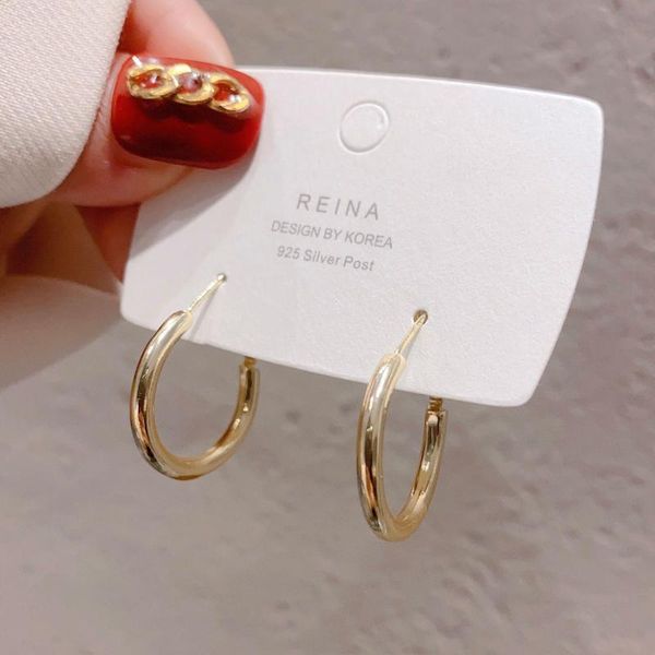 minimalist gold silver plated circle geometric round big hoop earrings for women girl wedding party jewelry, Golden;silver
minimalist gold silver plated circle geometric round big hoop earrings for women girl wedding party jewelry, Golden;silver