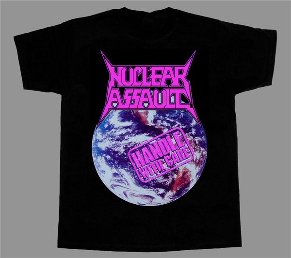 nuclear assault handle with care'89 new black shortlong sleeve t-shirt harajuku funny tee shirt
nuclear assault handle with care'89 new black shortlong sleeve t-shirt harajuku funny tee shirt