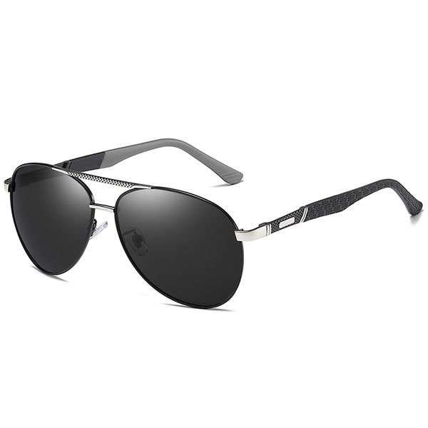 sunglasses 2021 brand fashion retro polarized men pilot style polaroid material lenses 2024 uv400 protection eyewear, White;black 
sunglasses 2021 brand fashion retro polarized men pilot style polaroid material lenses 2024 uv400 protection eyewear, White;black
