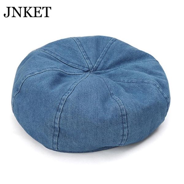 berets jnket retro women denim beret hat octagonal cap beanies brimless leisure painter pumpkin casquette, Blue;gray
berets jnket retro women denim beret hat octagonal cap beanies brimless leisure painter pumpkin casquette, Blue;gray