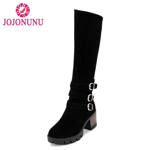 boots fitwee women high heels knee winter warm fur platform shoes woman buckle zipper long round toe size 34-43, Black
boots fitwee women high heels knee winter warm fur platform shoes woman buckle zipper long round toe size 34-43, Black