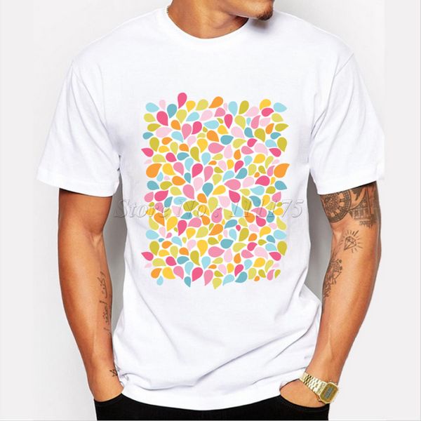 2019 new men's color drops design cute t shirt colorful customize printed short sleeve tees
2019 new men's color drops design cute t shirt colorful customize printed short sleeve tees
