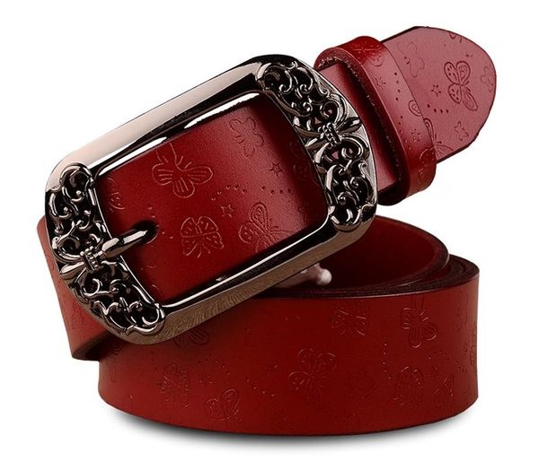 women's pin buckle leather belt women's retro casual decorative leather belt wild, Black;brown
women's pin buckle leather belt women's retro casual decorative leather belt wild, Black;brown