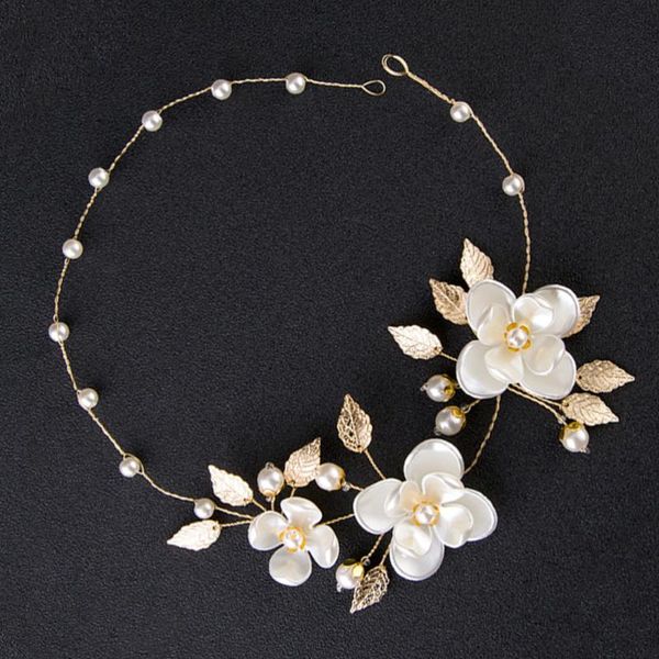1pc pearl flower headwear delicate headdress bridal hair band simple alloy hair accessories p props for women ladies wedding, Golden;silver
1pc pearl flower headwear delicate headdress bridal hair band simple alloy hair accessories p props for women ladies wedding, Golden;silver