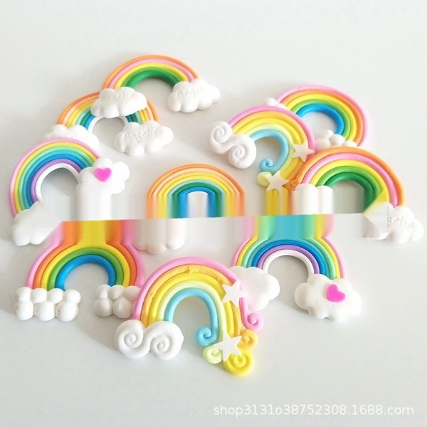 party decoration sugar-turning style soft pottery colorful love clouds stars rainbow accessories accessoriesplug-in ornaments cake party de
party decoration sugar-turning style soft pottery colorful love clouds stars rainbow accessories accessoriesplug-in ornaments cake party de