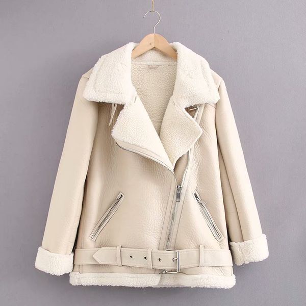 winter suede faux lambs wool jacket female high streetwear casual plus cashmere thicken warm long sleeve fur suede coats by135, Black
winter suede faux lambs wool jacket female high streetwear casual plus cashmere thicken warm long sleeve fur suede coats by135, Black