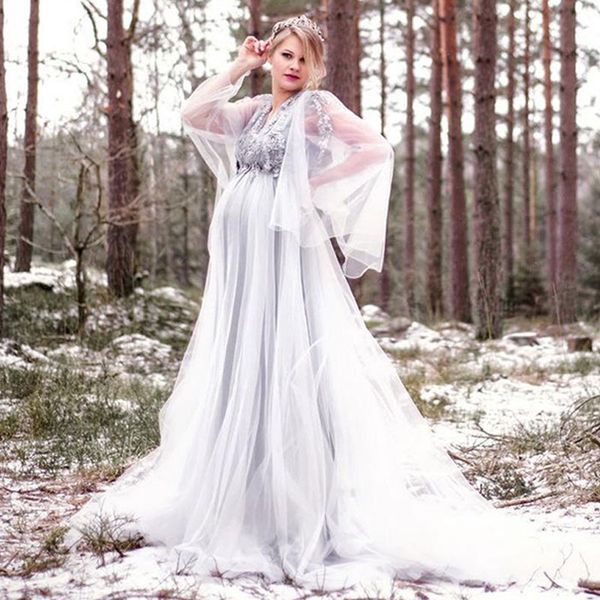 pregnant wedding dresses princess long sleeves v neck country bridal gowns flowers appliques beads vestido de noiva plus size wedding dress, White
pregnant wedding dresses princess long sleeves v neck country bridal gowns flowers appliques beads vestido de noiva plus size wedding dress, White