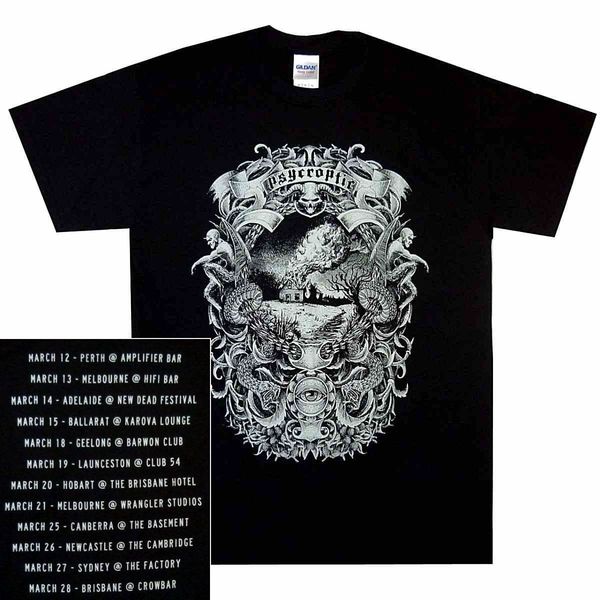 psycroptic burning tour shirt s-3xl official t shirt australian metal t-shirt new sleeve tee summer men tee clothing
psycroptic burning tour shirt s-3xl official t shirt australian metal t-shirt new sleeve tee summer men tee clothing