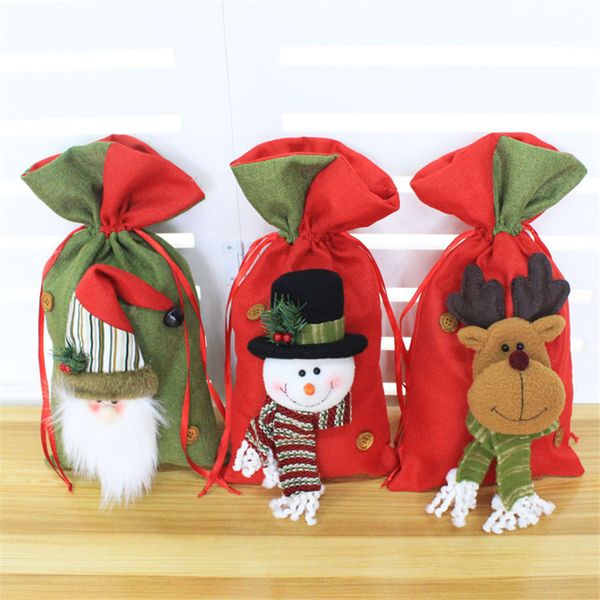 50pcs santa claus snowman deer 3 styles non-woven fabrics candy gift bags xmas apple bag christmas party decoration supplies
50pcs santa claus snowman deer 3 styles non-woven fabrics candy gift bags xmas apple bag christmas party decoration supplies