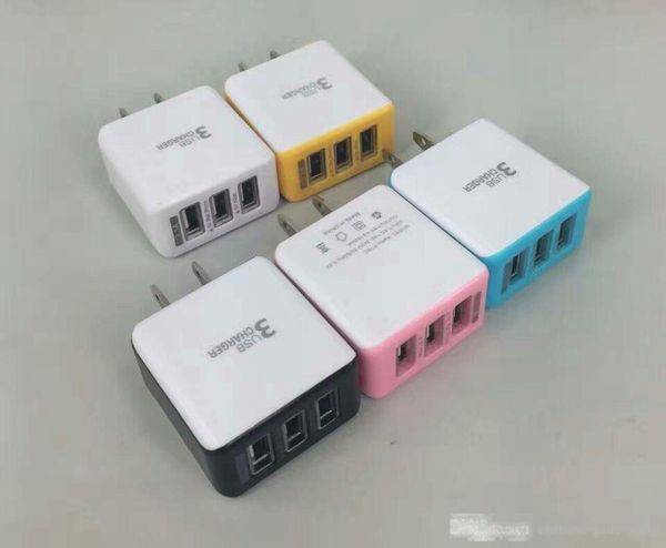 3 usb port 2a real wall charger eu us plug ic power adapter for smart phone pad 50pcs/lot
3 usb port 2a real wall charger eu us plug ic power adapter for smart phone pad 50pcs/lot
