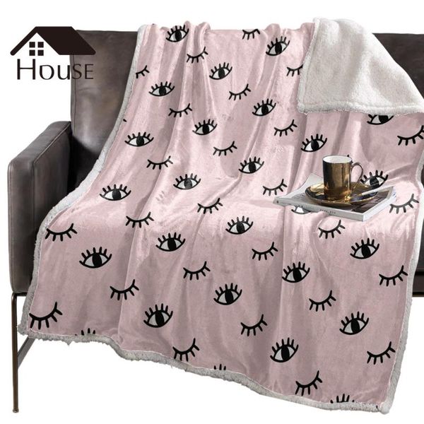 blankets bighouses throw blanket eyelash pink cartoon eyeblankets fleece winter personalized bedclothes
blankets bighouses throw blanket eyelash pink cartoon eyeblankets fleece winter personalized bedclothes