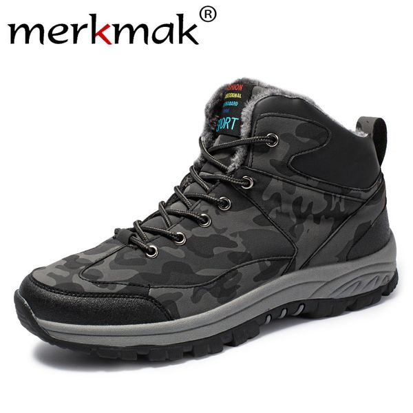 merkmak 2020 новая зима мужчины boots мода камуфляж шнуровке мужская обувь большого размера водонепроницаемый полуботинки лодыжки пинетки зи, Black
merkmak 2020 новая зима мужчины boots мода камуфляж шнуровке мужская обувь большого размера водонепроницаемый полуботинки лодыжки пинетки зи, Black