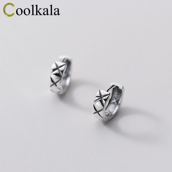 coolkala ear buckle women's fashion simple personality thai silver texture literary earrings, Golden;silver
coolkala ear buckle women's fashion simple personality thai silver texture literary earrings, Golden;silver