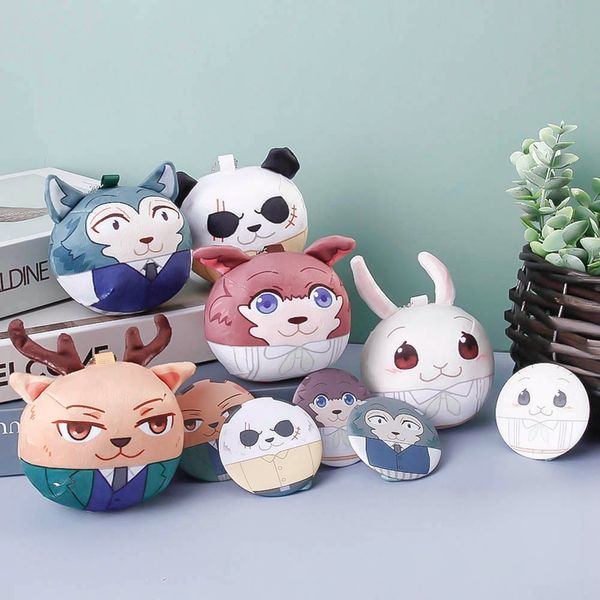 2 шт \ / set new anime beastars плюшевые куклы брелок и значок мягкая игрушка, Silver
2 шт \ / set new anime beastars плюшевые куклы брелок и значок мягкая игрушка, Silver