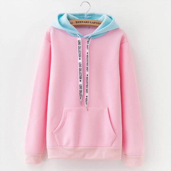 autumn fashion stitching sportswear 2020 new warm fleece womens hoodie casual pullover loose pocket harajuku sweatshirt, Black
autumn fashion stitching sportswear 2020 new warm fleece womens hoodie casual pullover loose pocket harajuku sweatshirt, Black