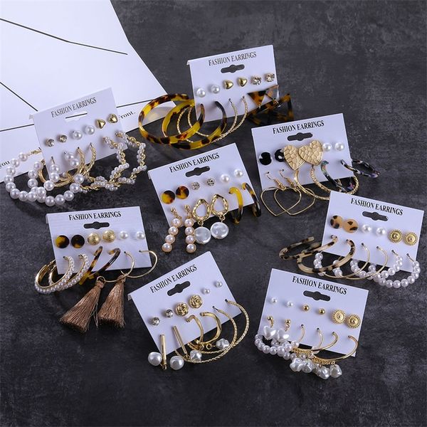 boho gold tassel big pearl dangle earrings set for women statement vintage geometric acrylic drop earings fashion jewelry 2020, Silver
boho gold tassel big pearl dangle earrings set for women statement vintage geometric acrylic drop earings fashion jewelry 2020, Silver