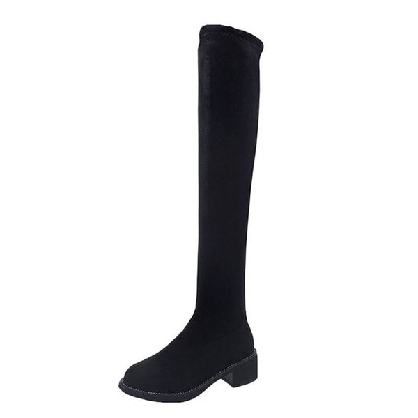 2020 новый дамы над коленом boots женщина весна осень черный suede mid-пятки сапоги женщин мода личность, Black
2020 новый дамы над коленом boots женщина весна осень черный suede mid-пятки сапоги женщин мода личность, Black