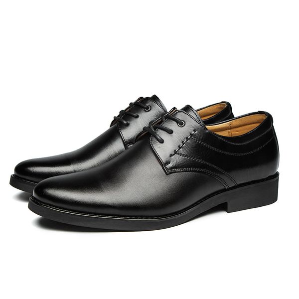 2020 formal shoes men round toe men dress shoes leather oxford for fashion dress footwear, Black
2020 formal shoes men round toe men dress shoes leather oxford for fashion dress footwear, Black